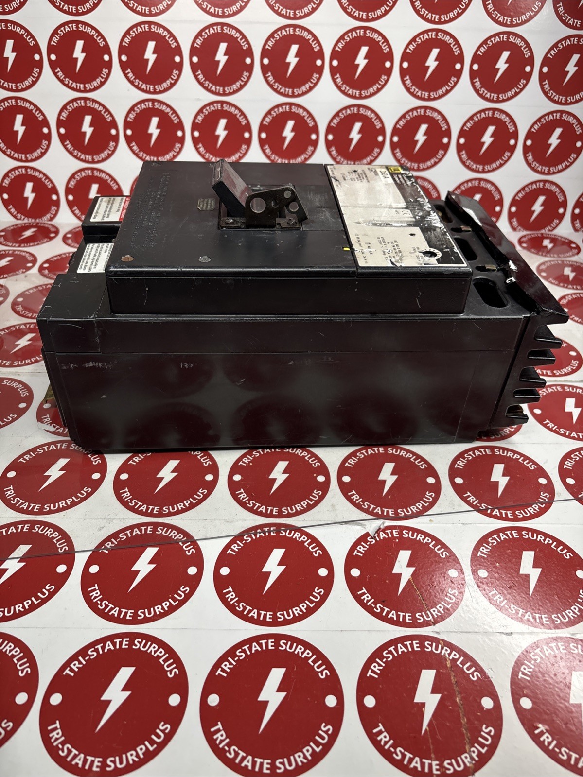Used Square D LC LC36350 3 Pole 350 Amp 600V Gray Label Circuit Breaker *DAMAGED*🔴