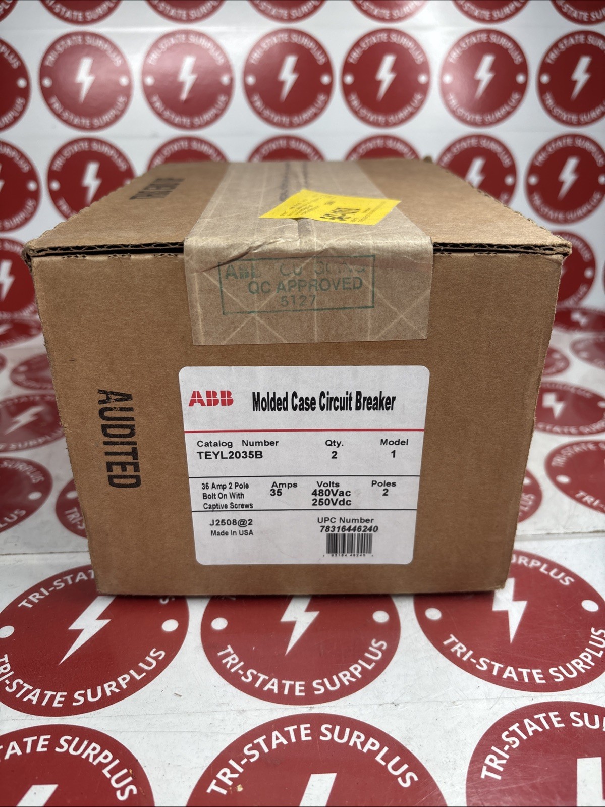 NEW GE TEYL2035B Bolt-On Circuit Breaker 35A 120/240V 2P 1PH Type TEYL 35 AMP🔴
