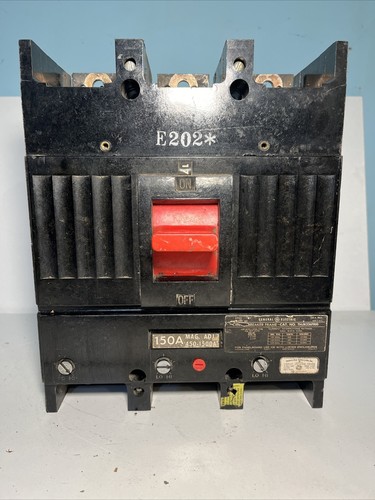 Used General Electric GE THJK236F000 225 Amp Frame With 150 Amp Trip Circuit Breaker