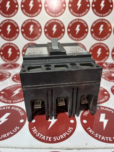 Used GE GENERAL ELECTRIC 20 AMP CIRCUIT BREAKER 480 VAC 250 VDC 3 POLE TED134020