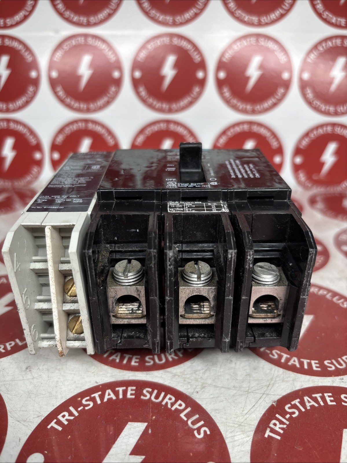 Used Siemens BQD370 3 Pole 70A 480Y/277V 240V CIRCUIT BREAKER  SHUNT  CQDST120 🔴