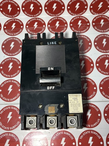 Used Square D 997318 Type ML3 150 Amp Circuit  Breaker 600V 3 Pole 150A