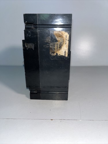 Used GE TEB132100, 100 Amp, 240 Volt, 3 Pole, Green, Circuit Breaker