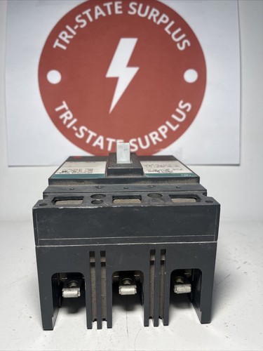 Used General Electric GE TED134015GR 3-Pole 15A Industrial Circuit Breakers