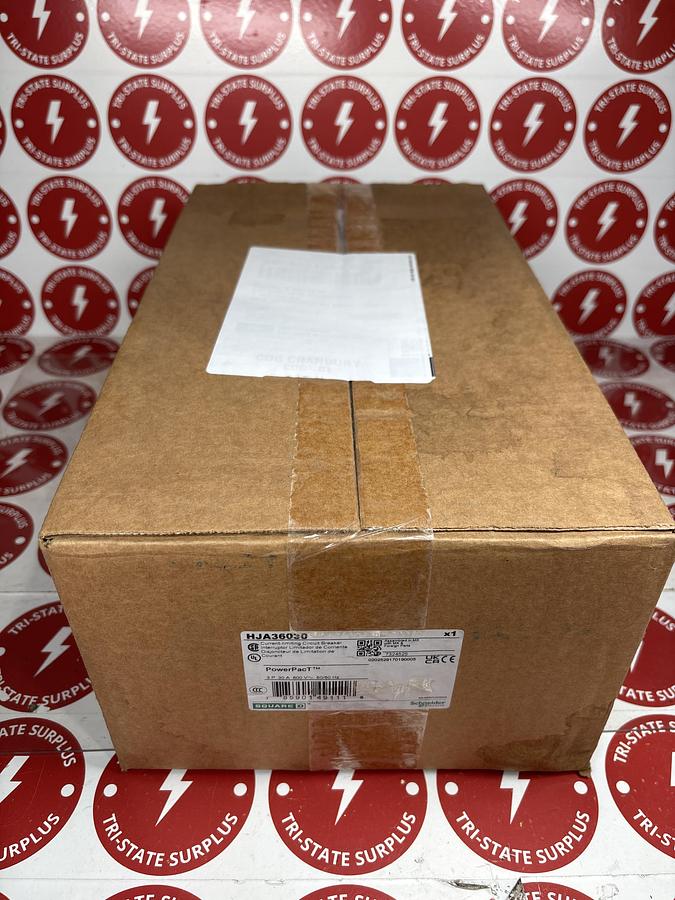 Square D PowerPact HJA36030 Circuit Breaker 30A 3-Pole 600V NEW 🔴