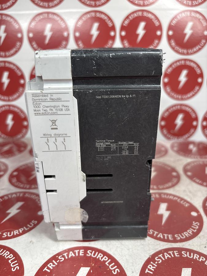 Used Cutler Hammer Eaton PDG23M0100TFFL 100A 3-Pole Circuit Breaker 480V 🔴🔴