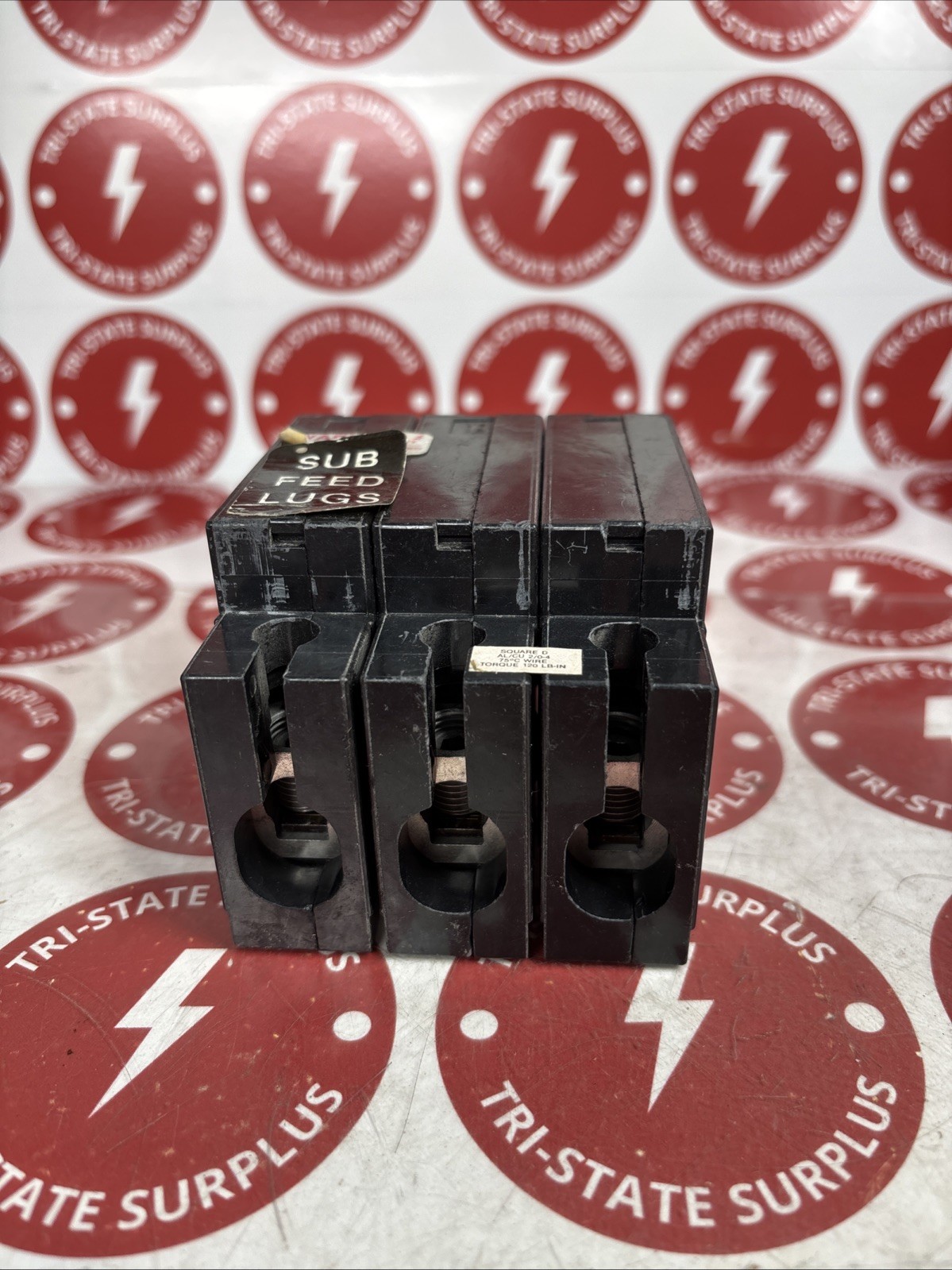 Used Square D EHB125SL Bolt-On Sub-Feed Lugs 125A 480V 3 Pole 🔴🔴🔴