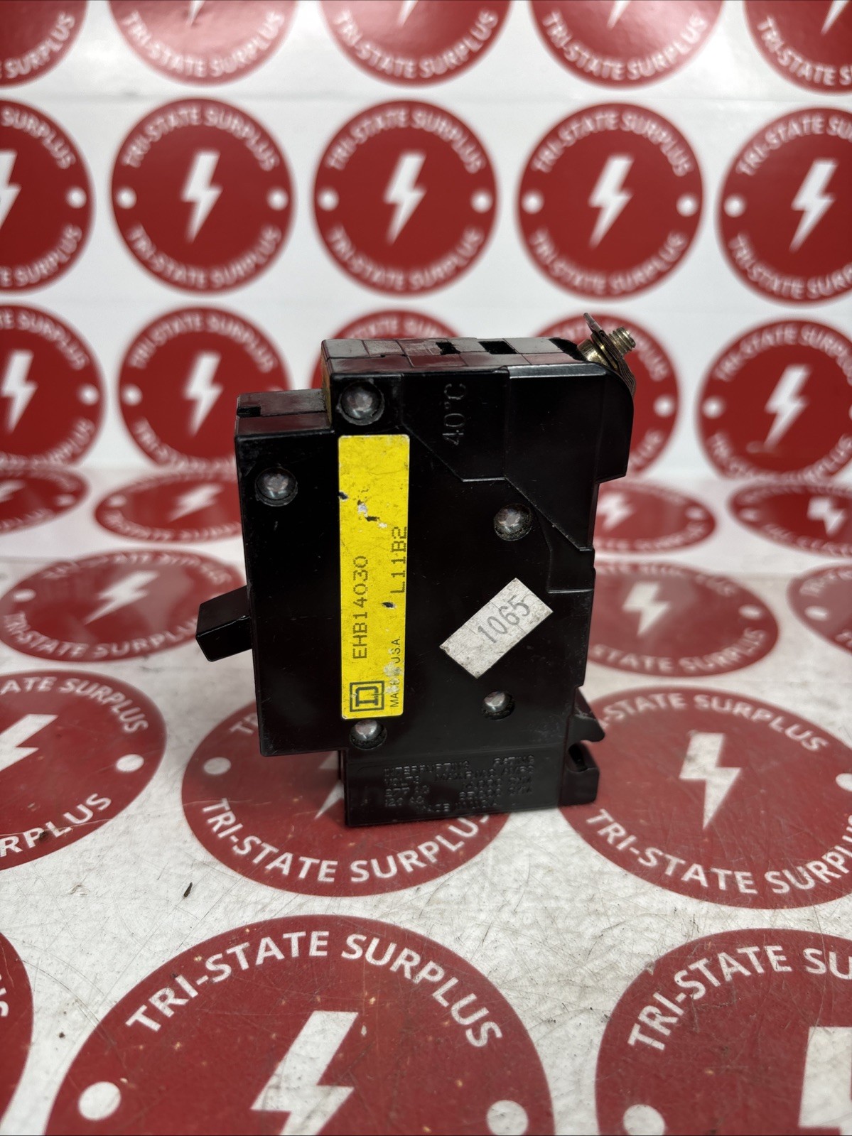 Used SQUARE D EHB14020 CIRCUIT BREAKER, EHB TYPE, 1-POLE, 277V, 20A 🔴🔴