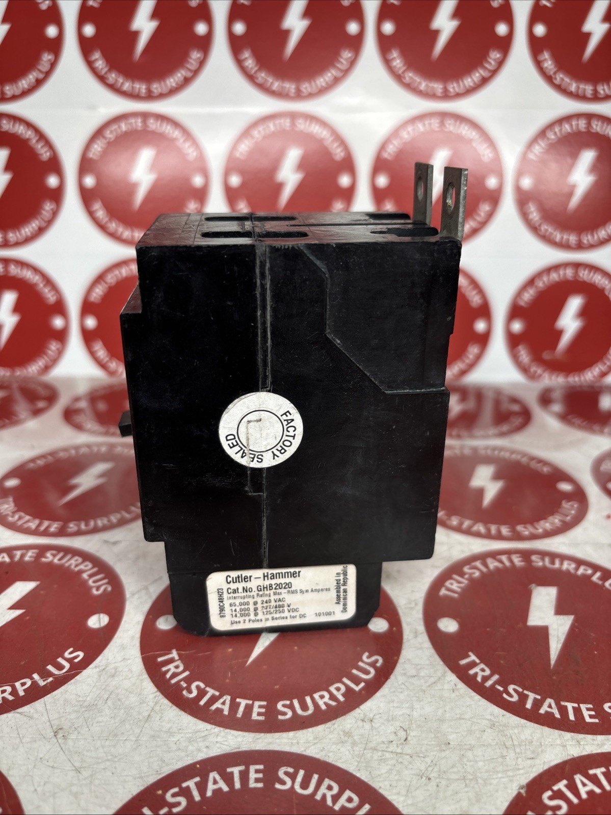 Used Cutler-Hammer GHB2020 2P 20A 277/480vV Circuit Breaker 🔴🔴🔴