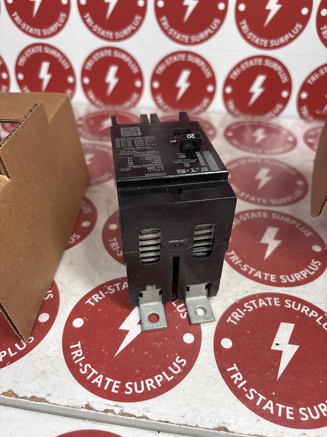 Eaton GHB2020 20A 2 Pole Bolt-On Circuit Breaker 277/480V GHB New IN BOX 🔴