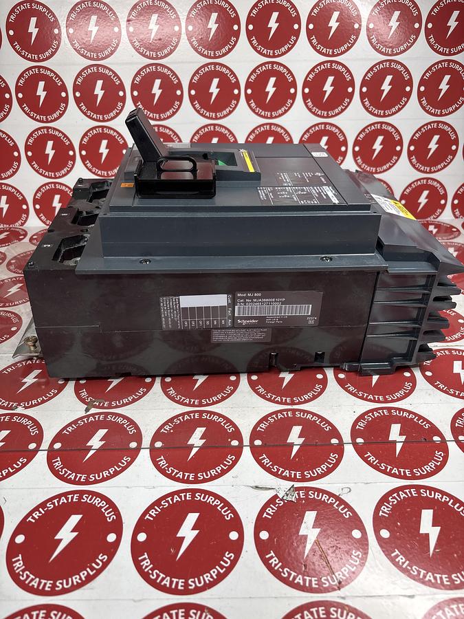 Refurbished Square D MJA36800E10YP 3 Pole 600 VAC Circuit Breaker 800 Amp MJA36800