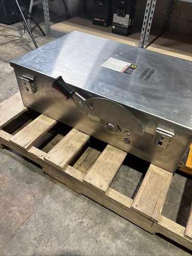 Used H364DS Square D by Schneider Electric Series Stainless Typed 3 3R Fusible Switch