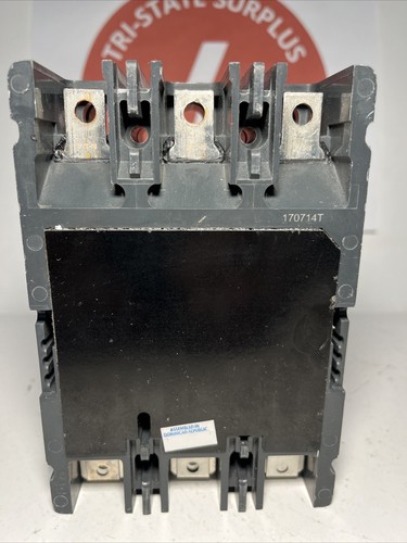 Used EATON CVS3100X CIRCUIT BREAKER 100 AMP 240 VAC 3 POLE 42 kA CUTLER HAMMER