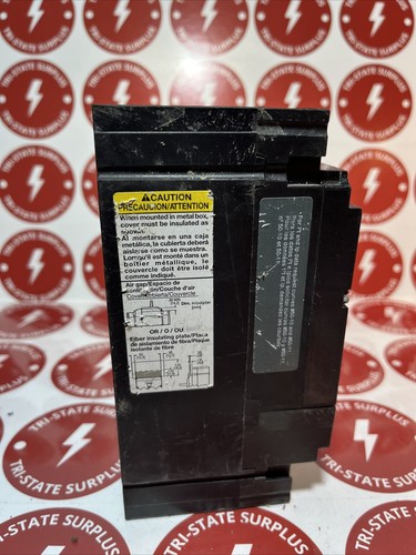 Used HJL36090C - Square D 90 Amp 3 Pole 600 Volt Thermal Magnetic Molded Case