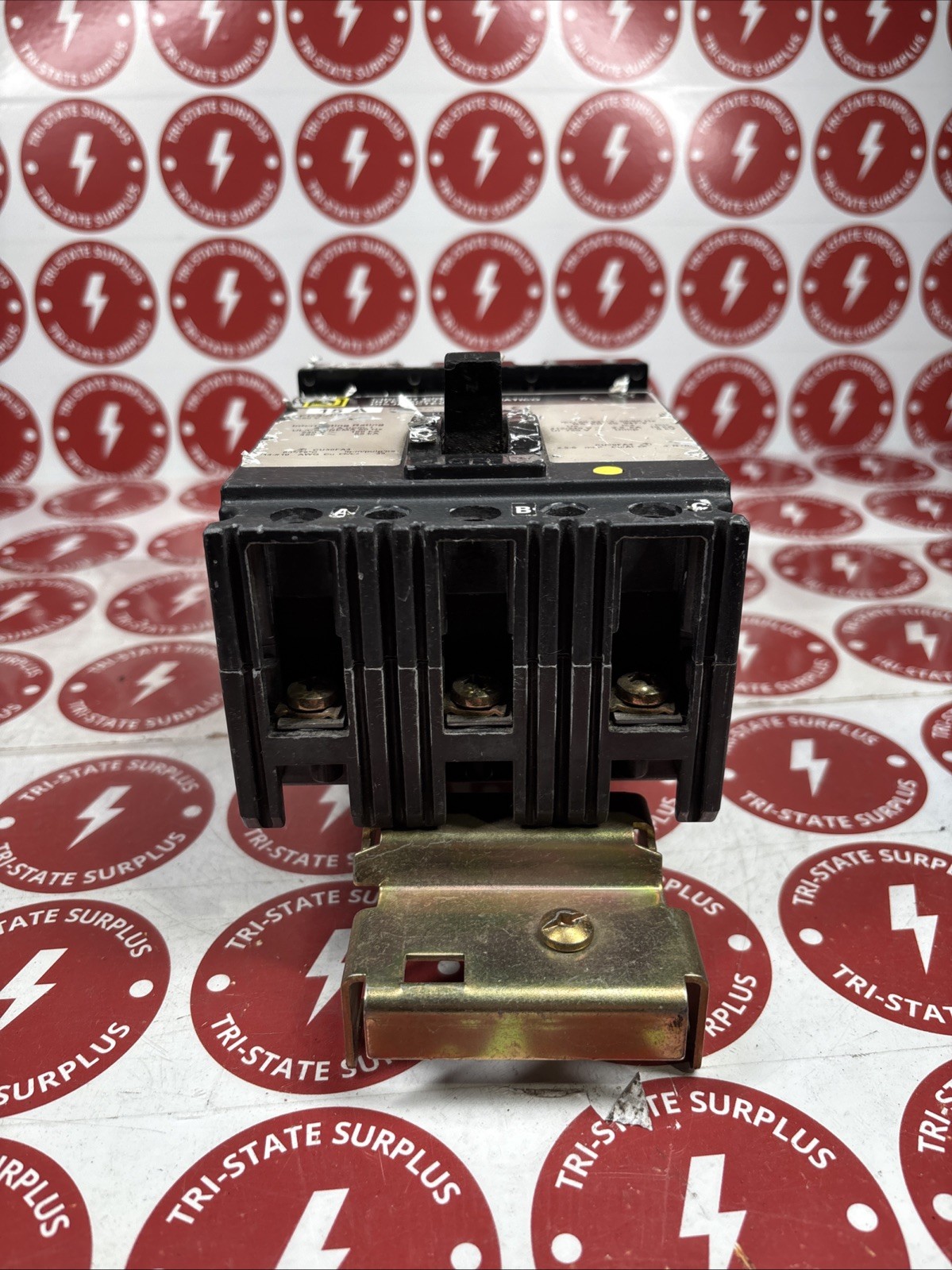 Used Square D FC34015 3 Pole 15 Amp 480 Vac I-Line Circuit Breaker