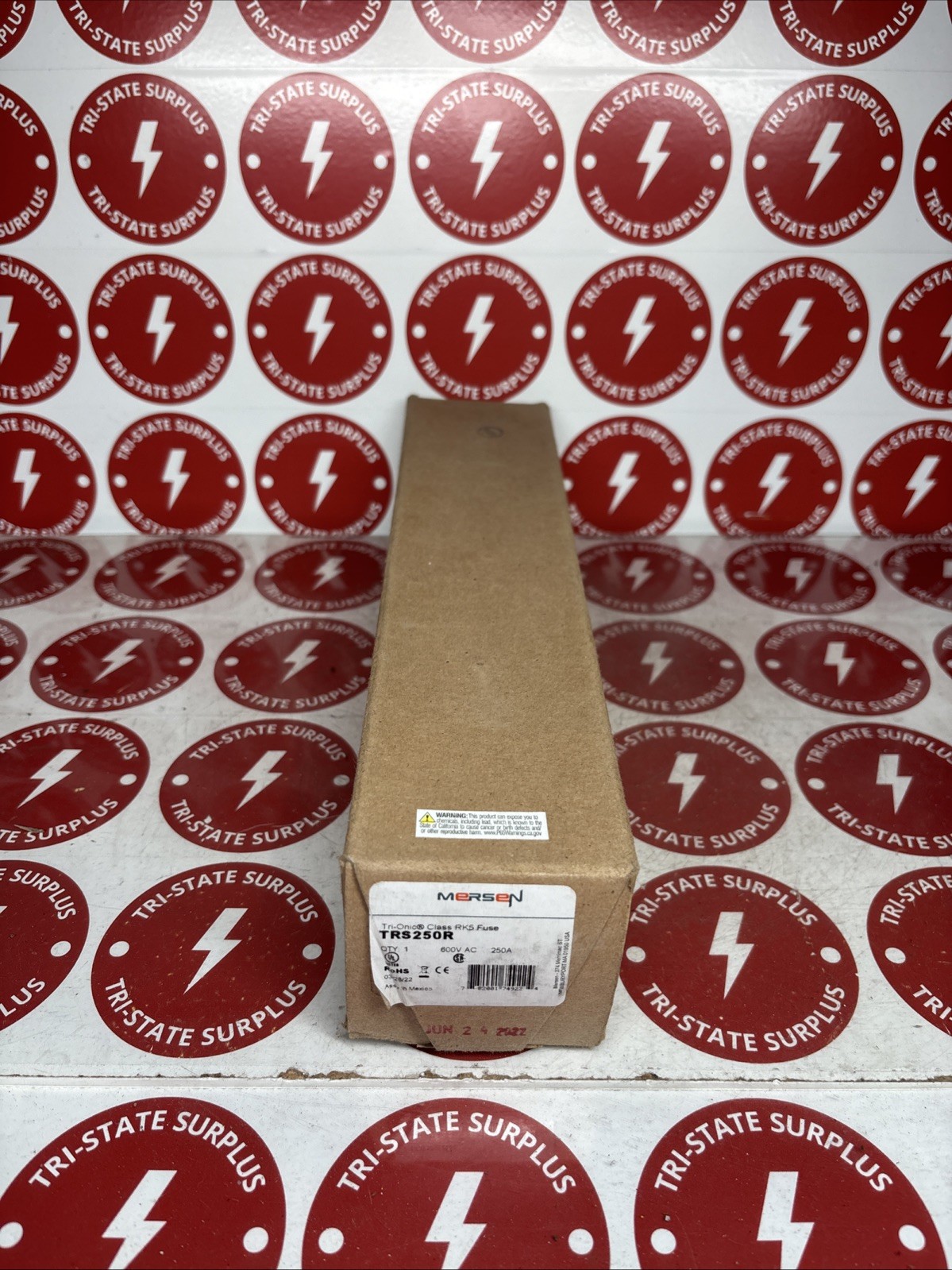 NIB - Mersen - TRS250R - Fuse Trs-R Class Rk5 Time-Delay 600Vac 600Vdc 250A 🔴🔴