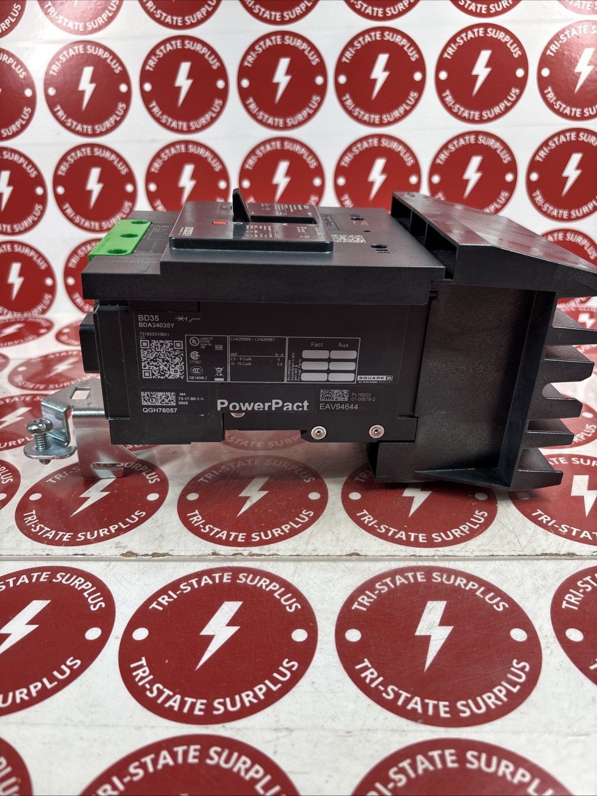 Used SQUARE D 35 AMP I-LINE CIRCUIT BREAKER 480Y/277 VAC 3 POLE  BDA34035Y 🔴🔴