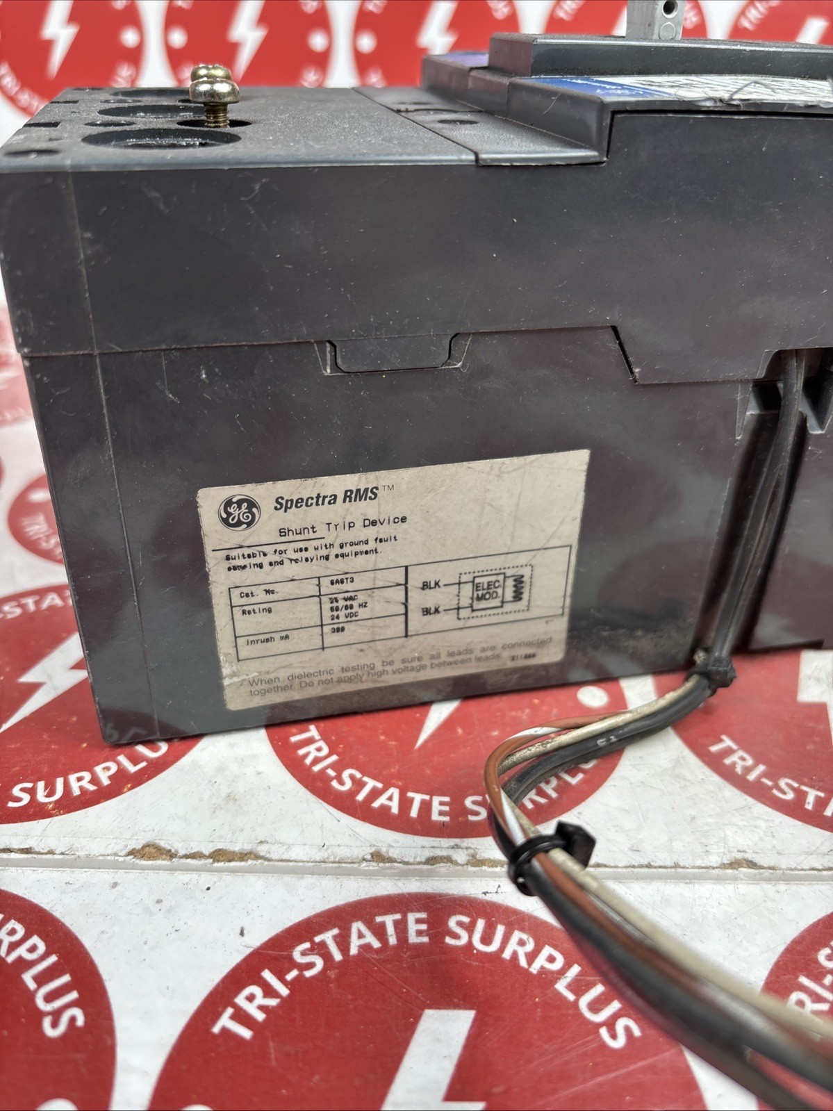 Used GE / General Electric Spectra RMS SFHA36AT0250 250A  With 250 Amp Trip SHUNT 🔴