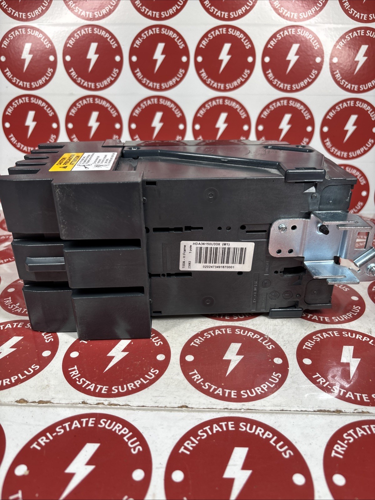Used HDA36150U33X Square D 150 Amp 600 VAC 3 Pole PowerPact H I-Line Circuit Breaker