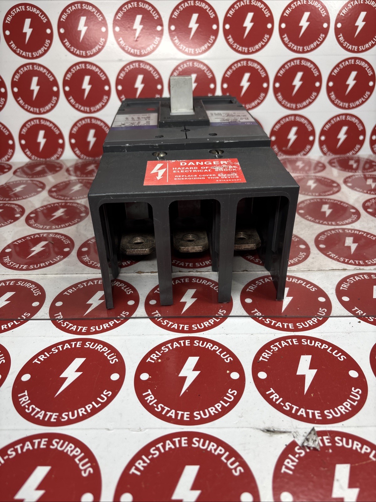 Used General Electric SGHA36AT0400 Circuit Breaker 3-Pole 400A RATING PLUG 600V AC 🔴