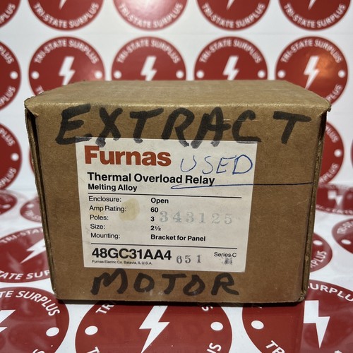 Used 48GC31AA4 Furnas Overload Relay