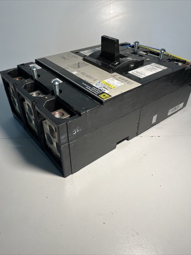 Used MHL3645025DC3903 Square D MHL 450A Circuit Breaker UNDERVOLTAGE & AUXILIARY