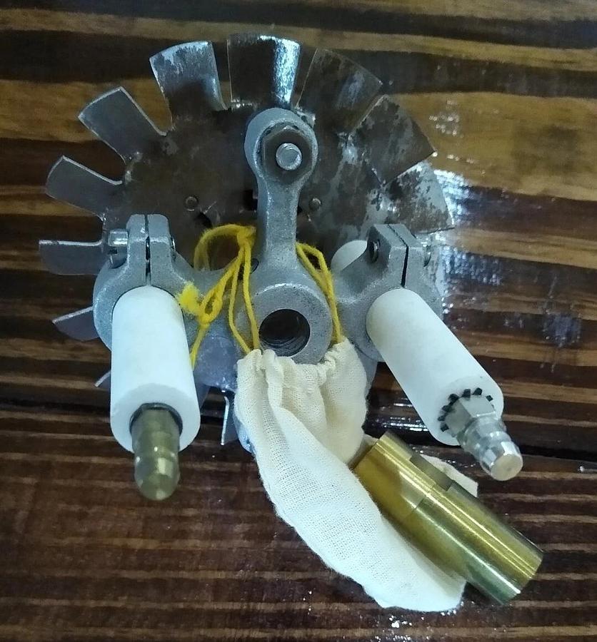 NOS Monarch 4" Combustion Head Model No. G-81-C for 3-7/8" To 4" I.D. Tubes