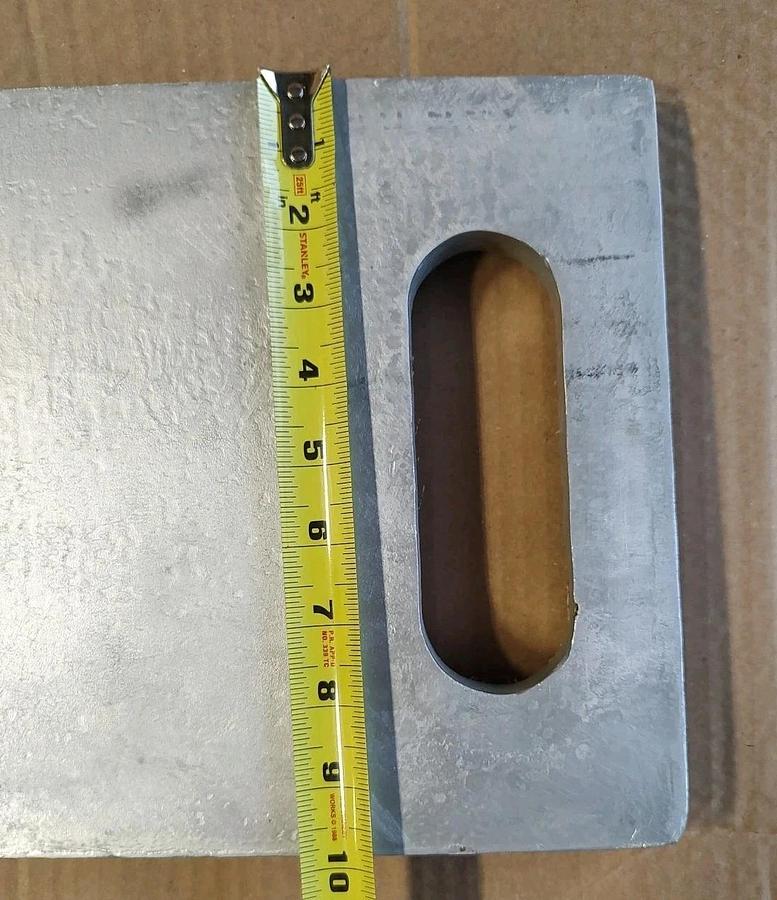 NEW GGS Guardrail System Base,30 in L x10 in x 70lb temporary guard rail 10K030