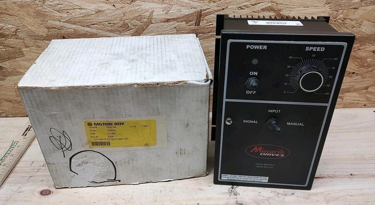 NEW Minarik Drives MM301A DC Motor Controller