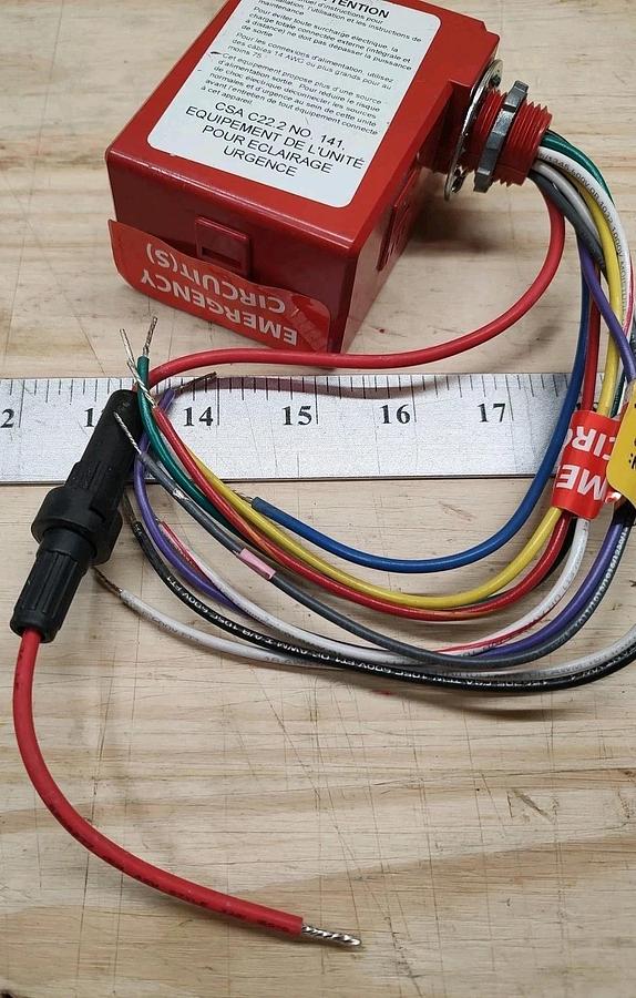 New Acuity nLight NPP16 D ER EFP 265LYK Emergency Power Relay Pack 120/277VAC