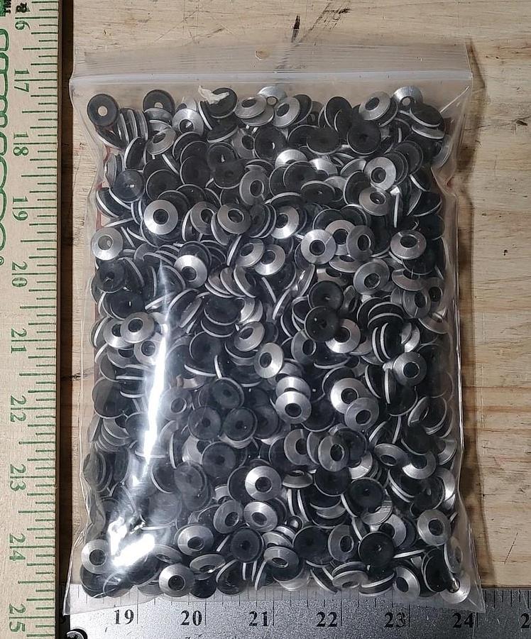 NEW 1 pound Aztec Masterseal washers AON050020X #10 x 1/2"OD Aluminum w/Neoprene