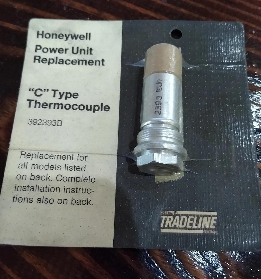 NOS Honeywell Tradeline C type thermocouple power unit 392393B