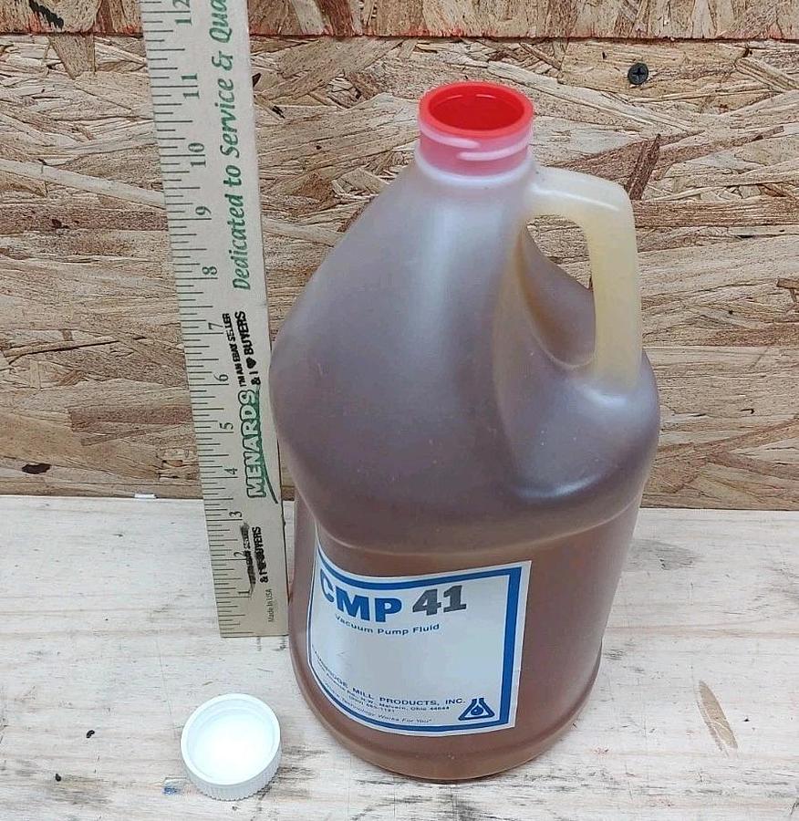 NEW & Sealed 1 Gallon Jug Cambridge Mill Products CMP 41 Vacuum Pump Oil