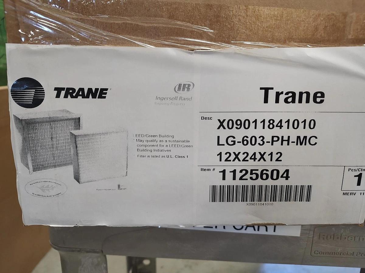 NEW Genuine TRANE Filter 1125604 LG-603-PH-MC 12 x 24 x 12 MERV 11