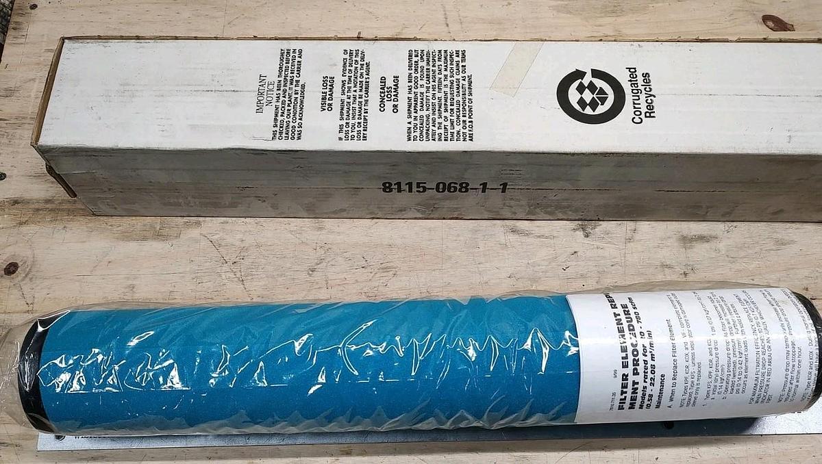 NEW Kaeser OX-485 0.01 Micron Coalescing Element, 99.995% Eff! 0.003 PPM Max