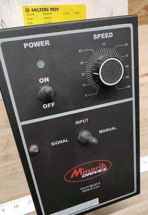 NEW Minarik Drives MM301A DC Motor Controller