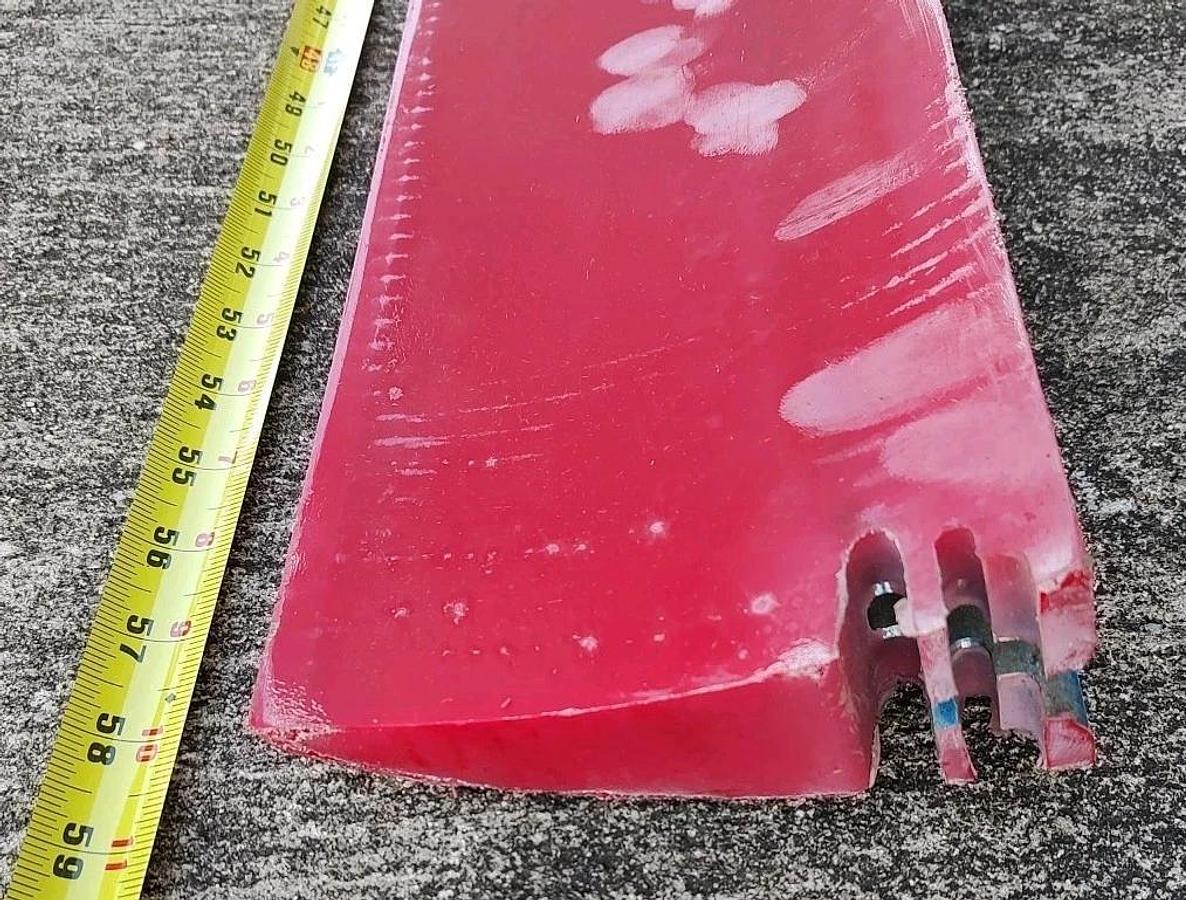 NOS Gordon Saber Blade For 60” conveyor  belt cleaner / scraper RED 58" Long