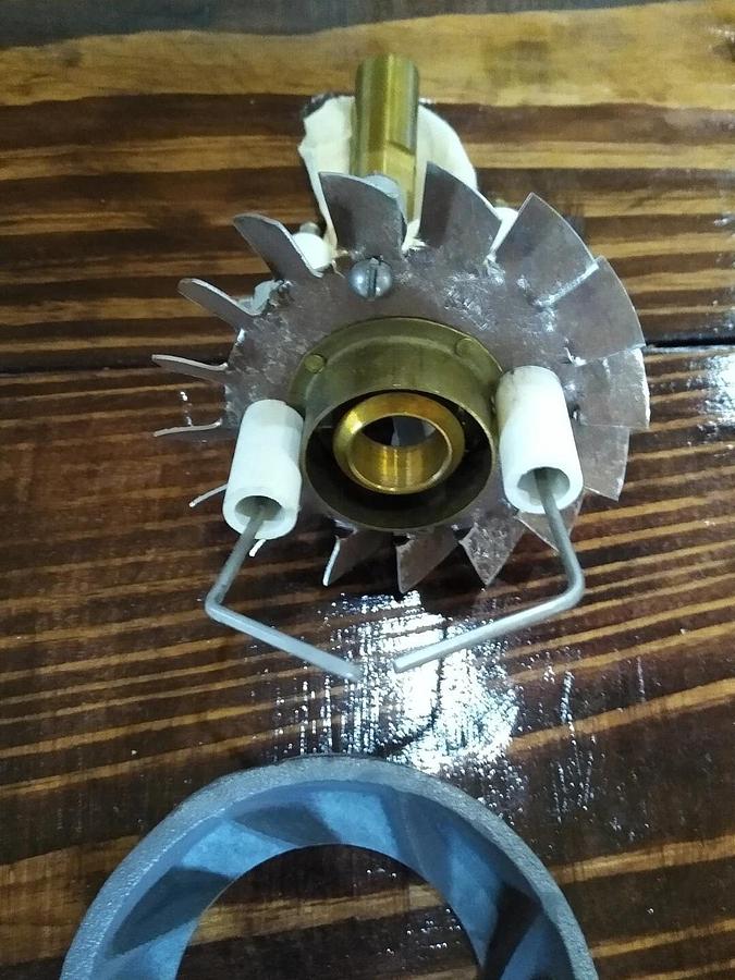 NOS Monarch 4" Combustion Head Model No. G-81-C for 3-7/8" To 4" I.D. Tubes