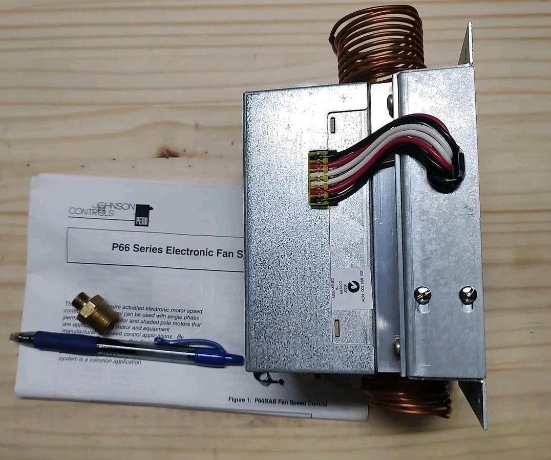 NEW in OPEN Box Johnson Controls P66BAB-1C TDR66A-4000 P66 Electronic Fan Speed
