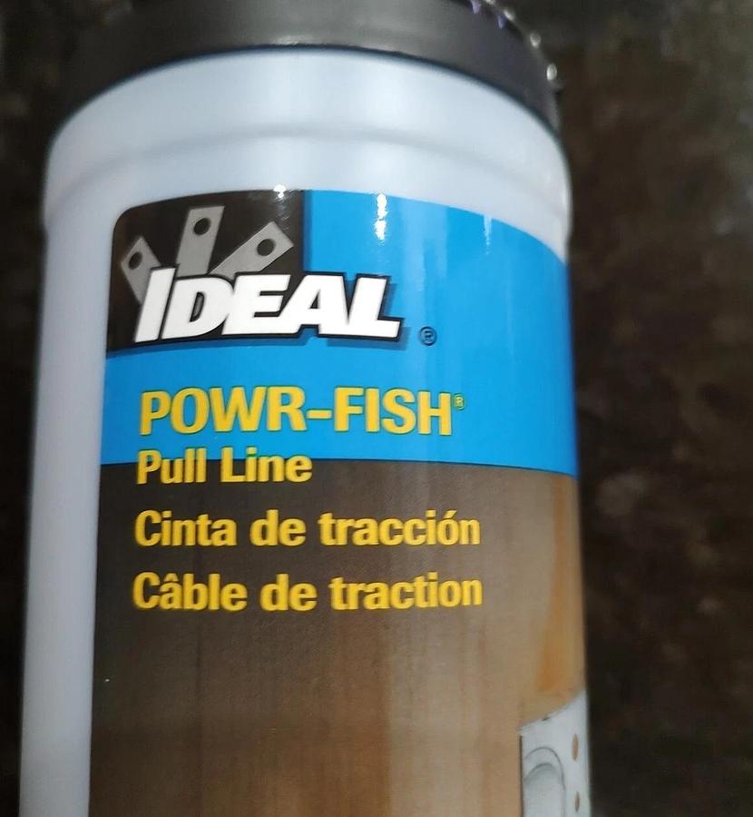 NEW and unused Ideal 31-348 Powr-Fish Pull Line 210lb. tensile strength x 500ft
