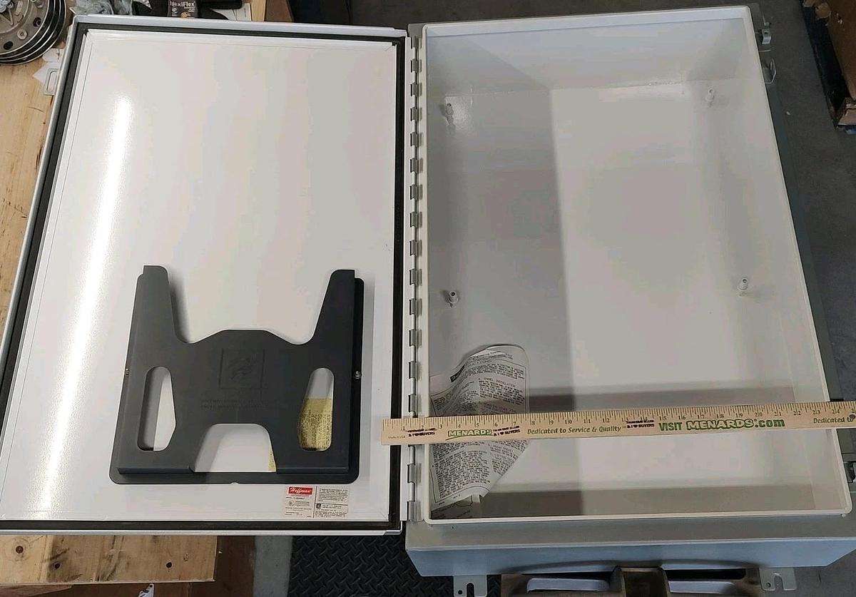 NEW &UNUSED Hoffman A362408LP Electrical Enclosure 36" Tall x 24" Wide x8" Deep