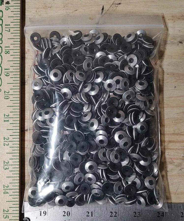 NEW 1 pound Aztec Masterseal washers AON050020X #10 x 1/2"OD Aluminum w/Neoprene
