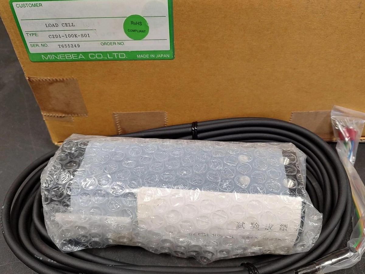 NOS MINEBEA / NMB LOAD CELL Type C2D1-100K-S01 - 100kg 220lb capacity