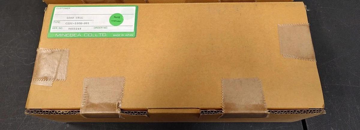 NOS MINEBEA / NMB LOAD CELL Type C2D1-100K-S01 - 100kg 220lb capacity
