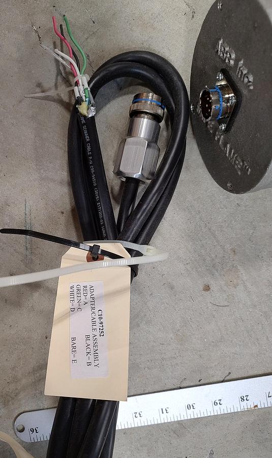 Used NOS ABB C10-92264 SAFE FLAME SCANNER ASSEMBLY / Photoelectric flame sensor