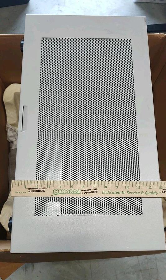 NEW Hoffman DBL242412G L-Box 24" x 24" x 12" White Metal Electrical Enclosure