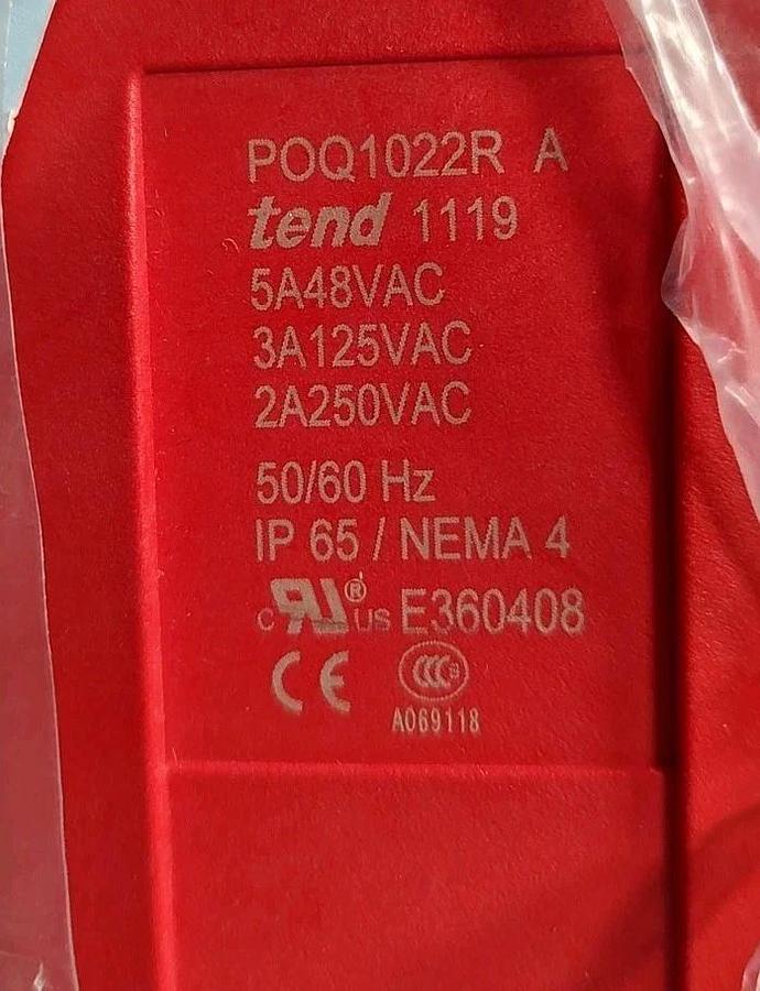NEW Kone Cranes Control Pendant,POQ1022R 55314717 8 Button, 11ft 2in Length