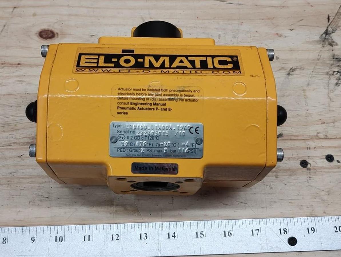 NEW OPEN BOX EL-o-Matic ED0100.U1A00A.19K0 Pneumatic Actuator