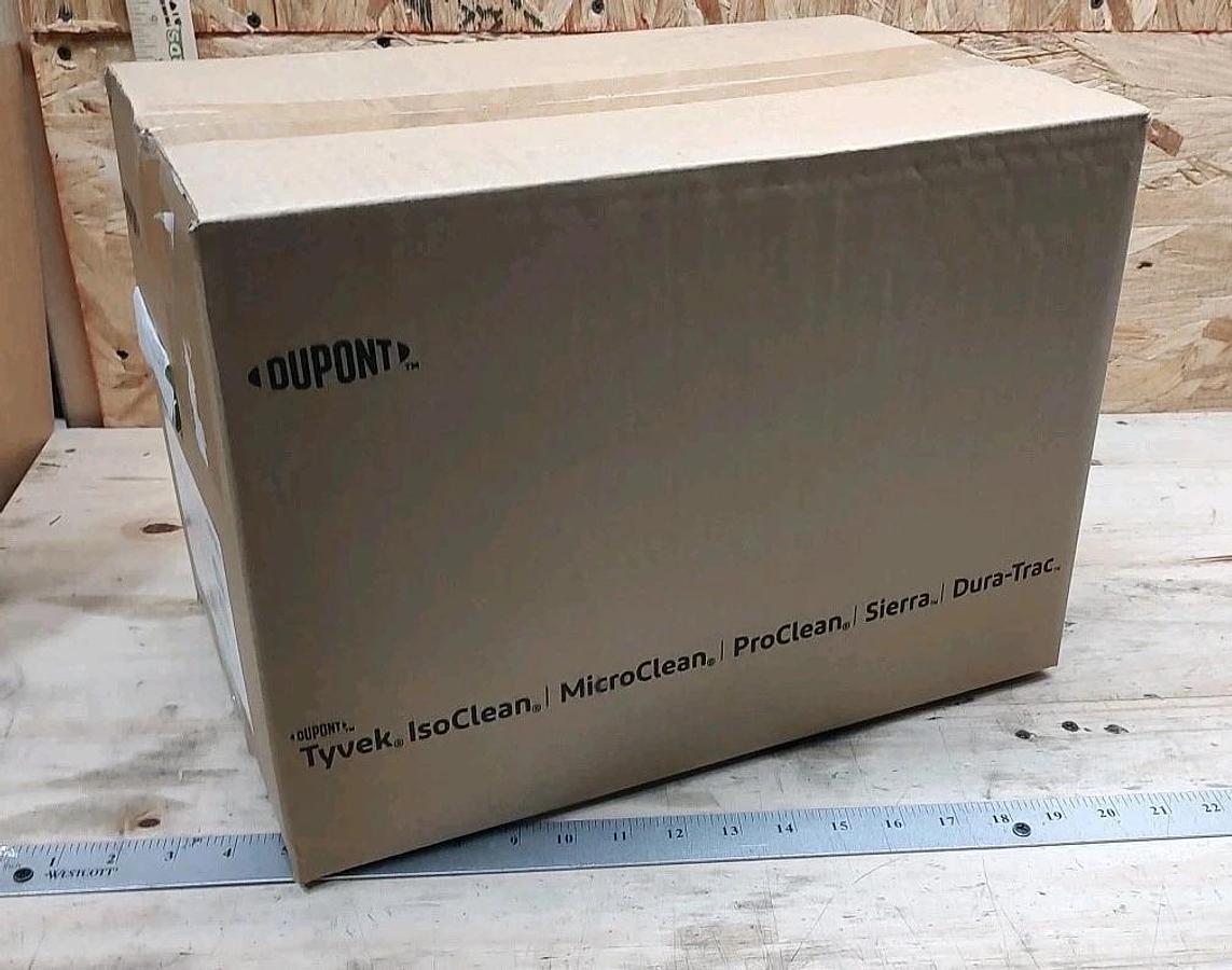 NEW Case / 25 DuPont Tyvek Suit 3X IC181SWH3X00250 DISPOSABLE COVERALLS