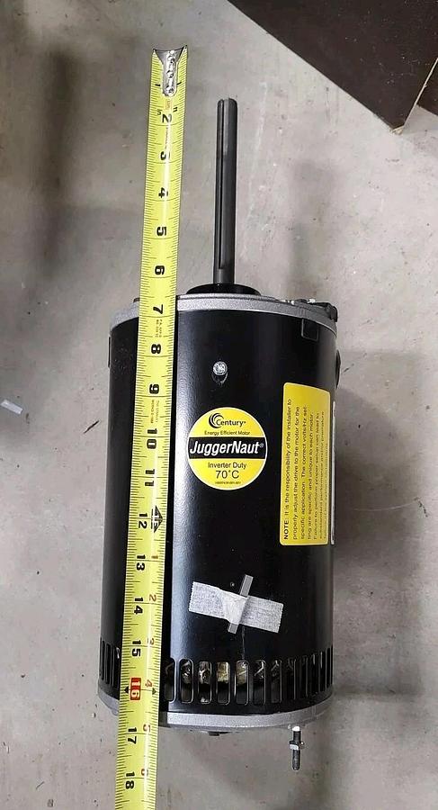 NEW STOCK CENTURY H1051AV1 JuggarNaut CONDENSER FAN MOTOR